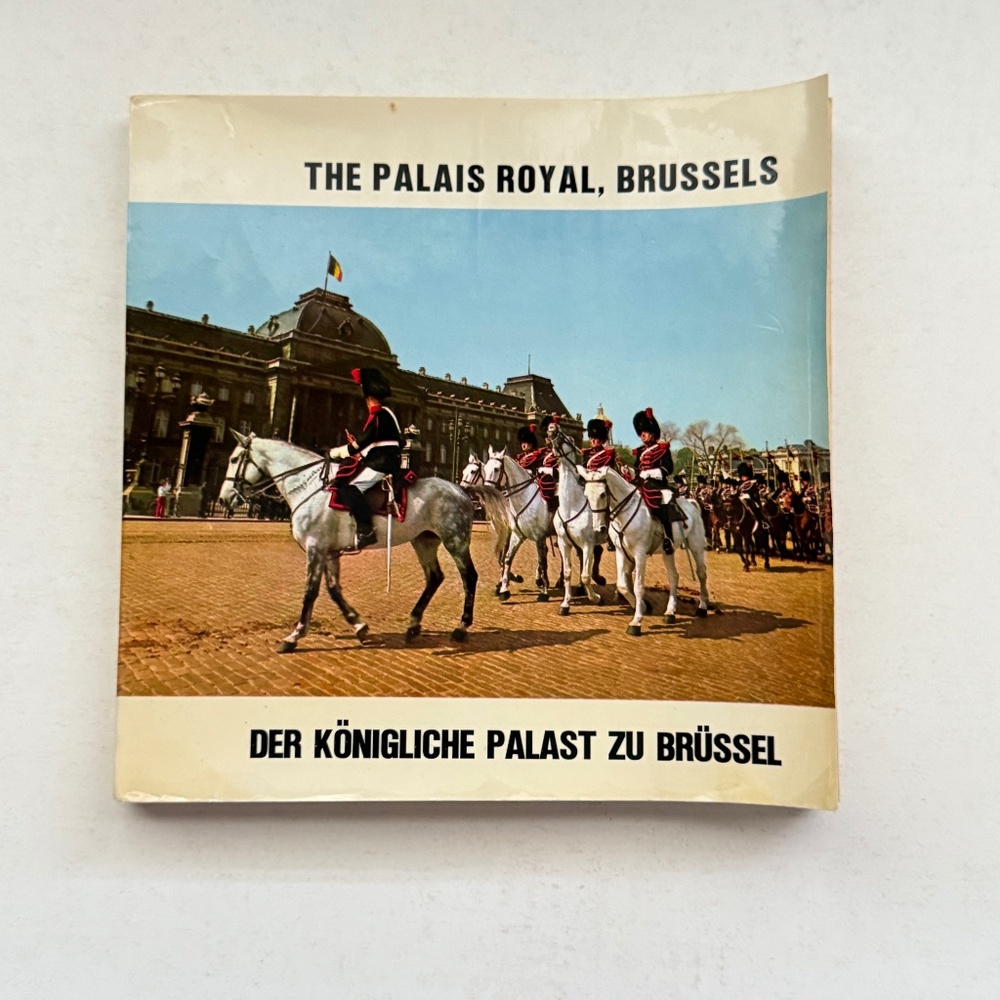 The Palais Royal, Brussels Vintage 1970's, In English and German